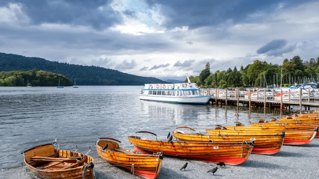 Windmere Cruise ship at the Lake District