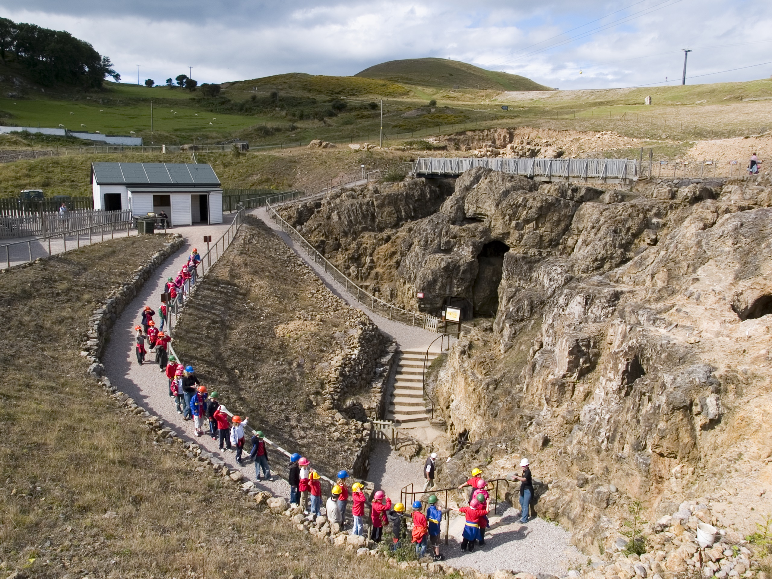 group before entrance