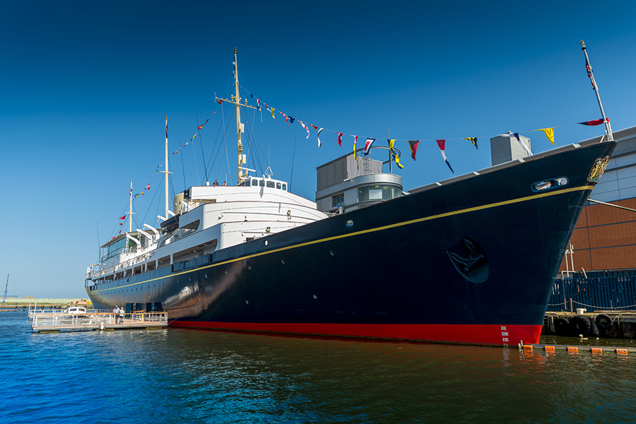The Royal Yacht Britannia