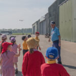 Outside the hangars. © The Shuttleworth Trust. Photo Phil Chaplin