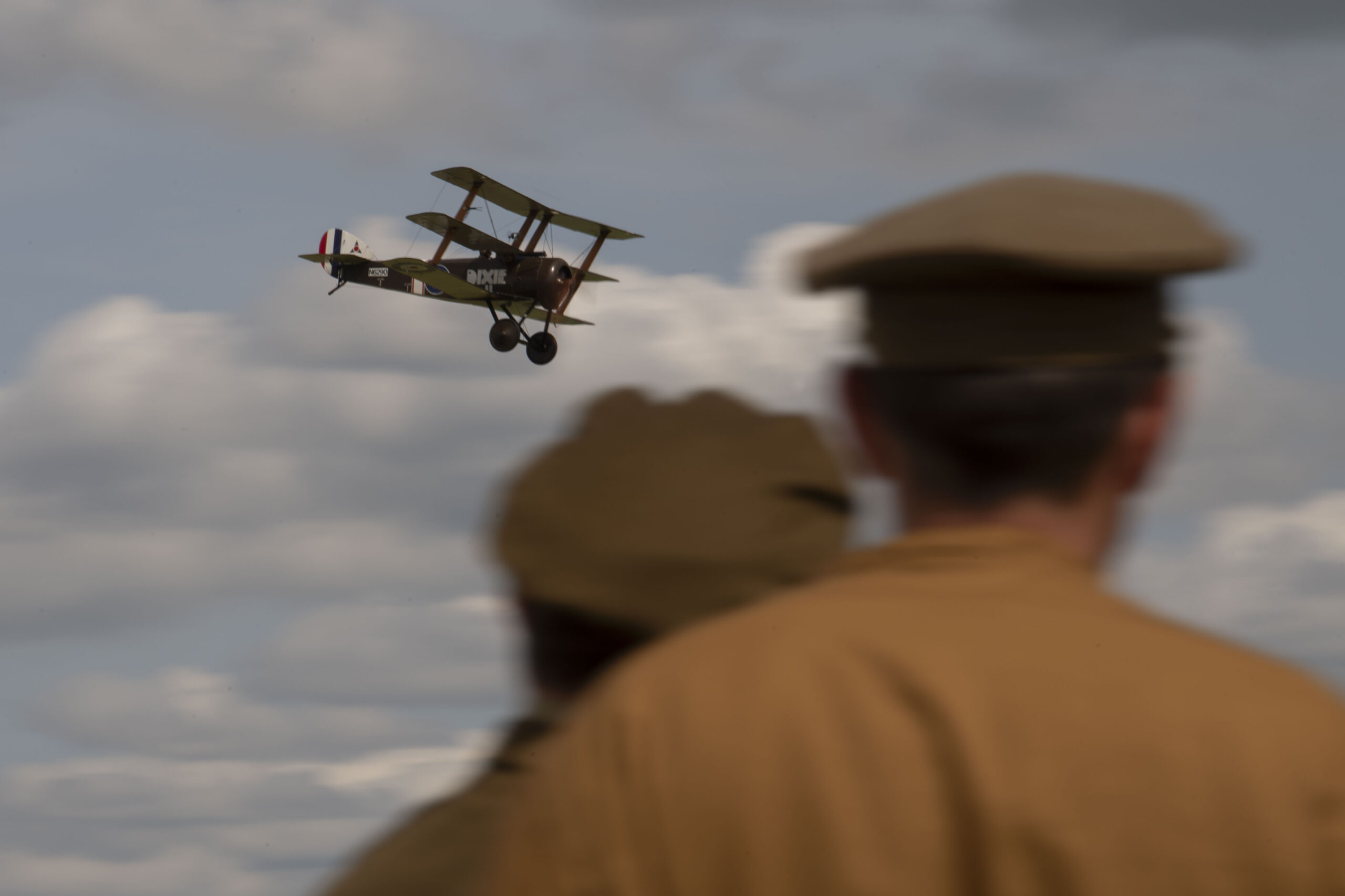 Sopwith Triplane. Military Air Show 2025 The Shuttleworth Trust. Photo Phil Chaplin