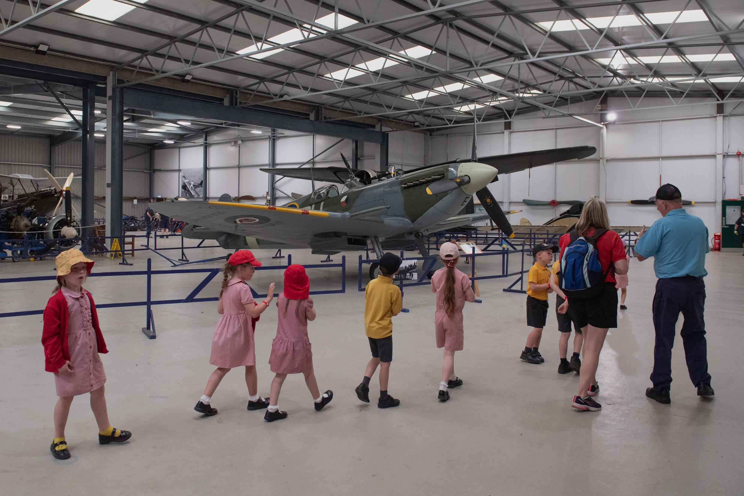 Walking through the Hangars. © The Shuttleworth Trust. Photo Phil Chaplin (2)