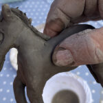 clay horse 1